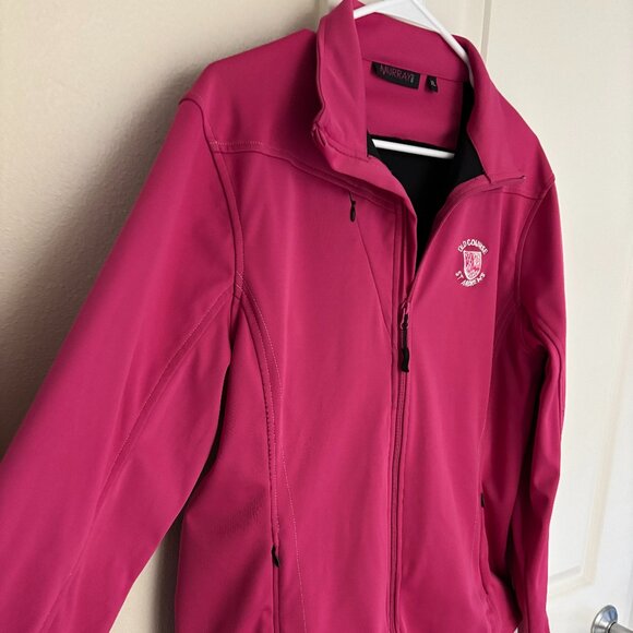 Women's Murray Golf St. Andrew's Old Course Zip-Up Midlayer Jacket Outerwear XL - Picture 3 of 14